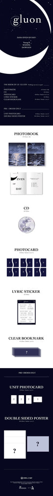 DAY6 - (EVEN OF DAY) - THE BOOK OF US: gluon - 1st Mini Album