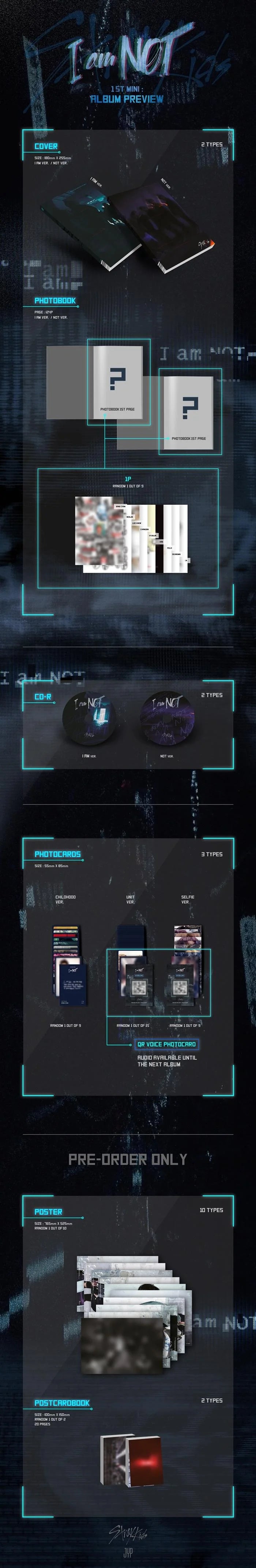 Stray Kids - I am NOT - 1st Mini Album