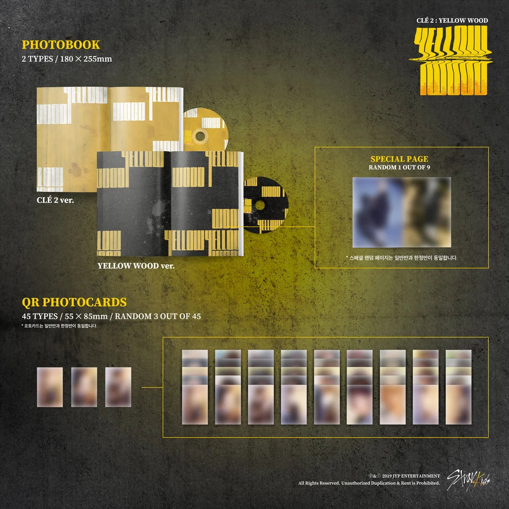 Stray Kids - CLÉ 2 : YELLOW WOOD - Special Album (Standard Ver.)
