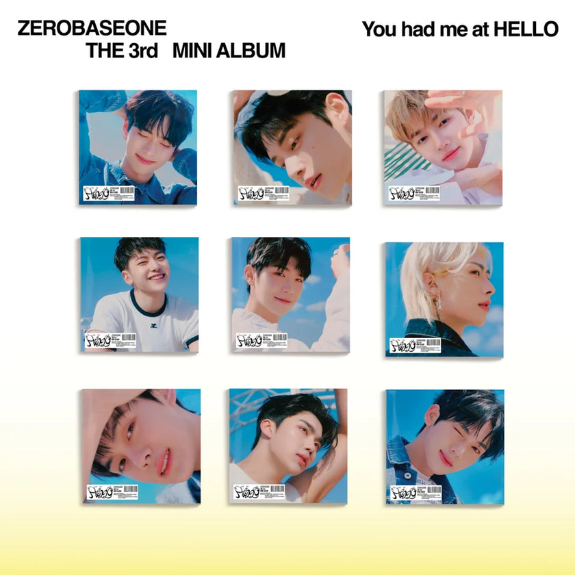 ZEROBASEONE - You had me at HELLO - 3rd Mini Album (Digipack Ver.)