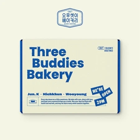  2PM - 2027 SEASON'S GREETINGS [THREE BUDDIES BAKERY] 