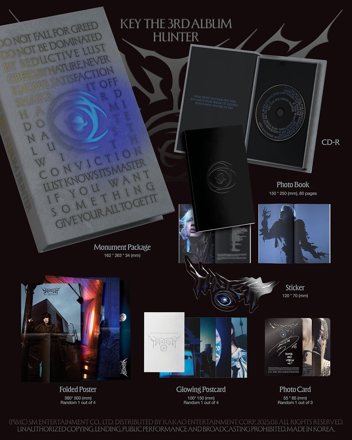 KEY (SHINee) - HUNTER - 3rd Album