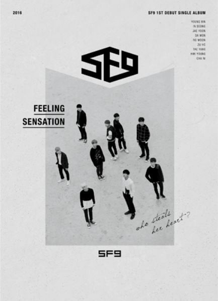 SF9 - FEELING SENSATION - 1st Debut Single Album