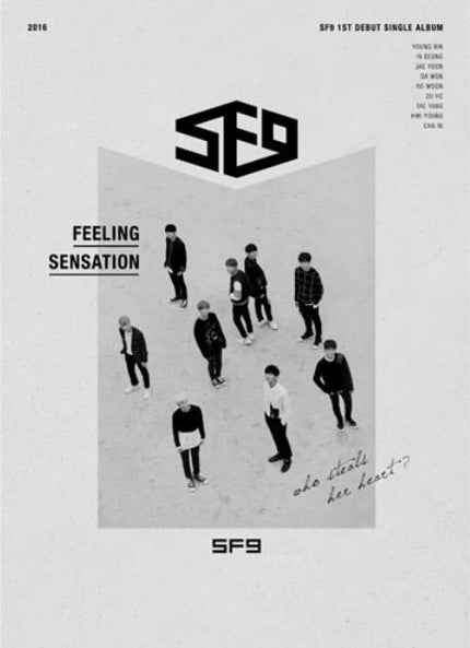 SF9 - FEELING SENSATION - 1st Debut Single Album