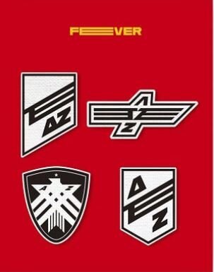 ATEEZ - Zero : Fever Part. 1 Goods - Wappen Badge Set (Type : A)