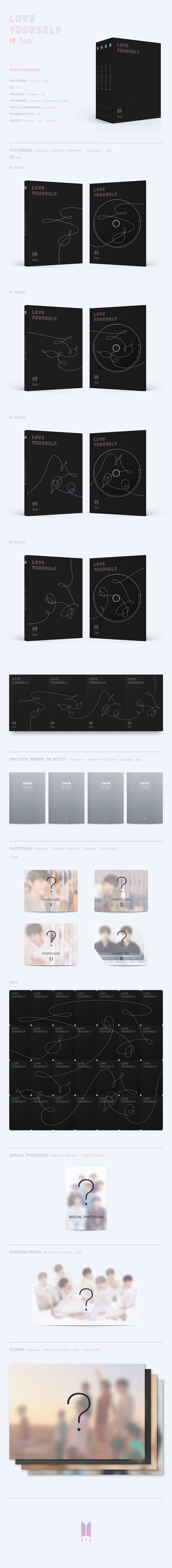 BTS - Love Yourself 轉 'Tear'
