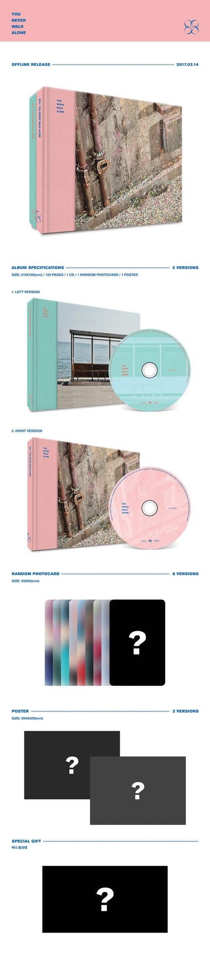 BTS - YOU NEVER WALK ALONE