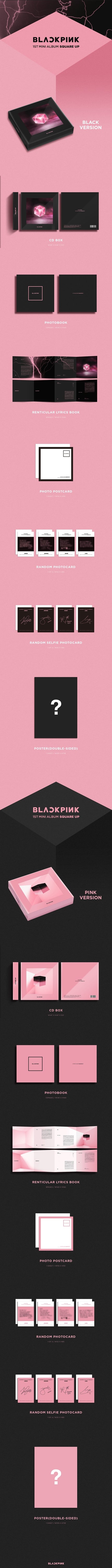 BLACKPINK - SQUARE UP - 1st Mini Album