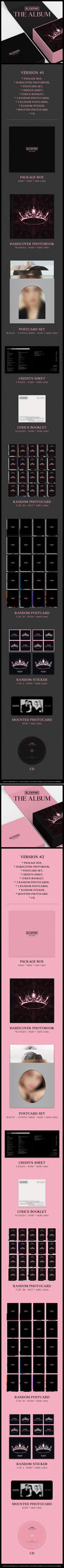 BLACKPINK - THE ALBUM - 1st Full Album