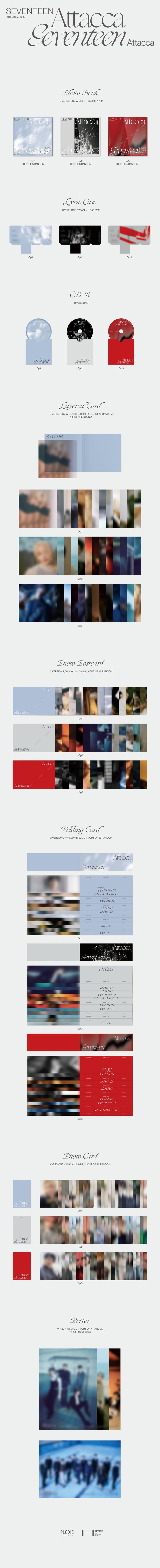 SEVENTEEN - Attacca - 9th Mini Album