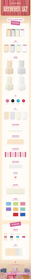 TWICE - Between 1&2 - 11th Mini Album
