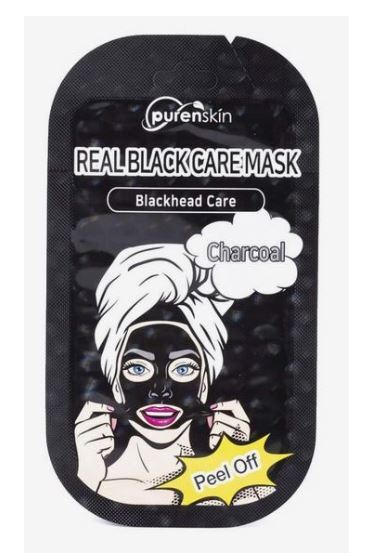 purenskin - Real Black Care Peel Off Mask