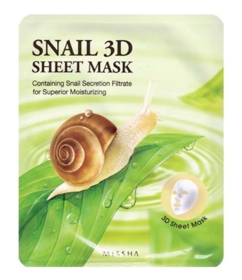 MISSHA - Snail 3D Sheet Mask