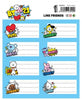 BT21 - Haftetiketten