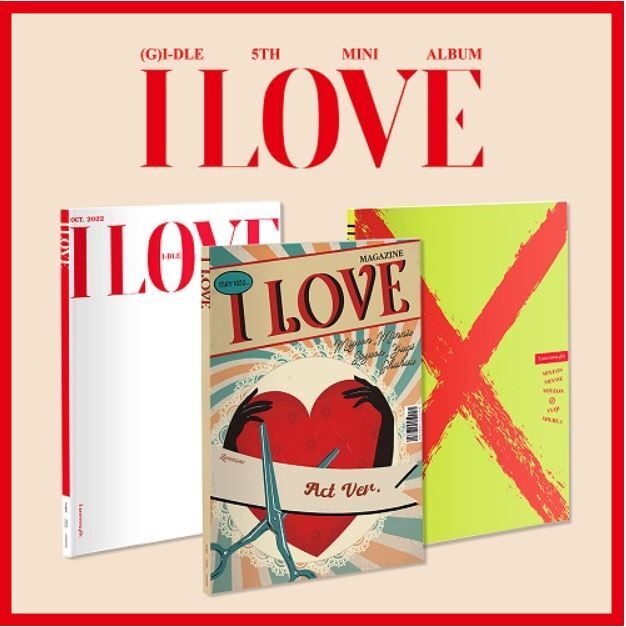 i-dle - I LOVE - 5th Mini Album (Photobook Ver.)
