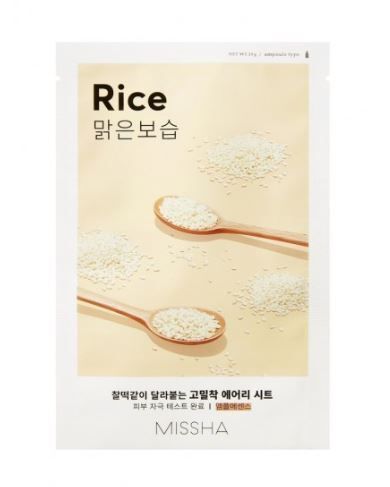 MISSHA - Airy Fit Sheet Mask Rice