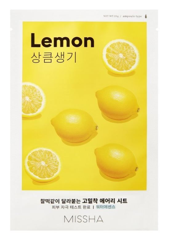 MISSHA - Airy Fit Sheet Mask Lemon