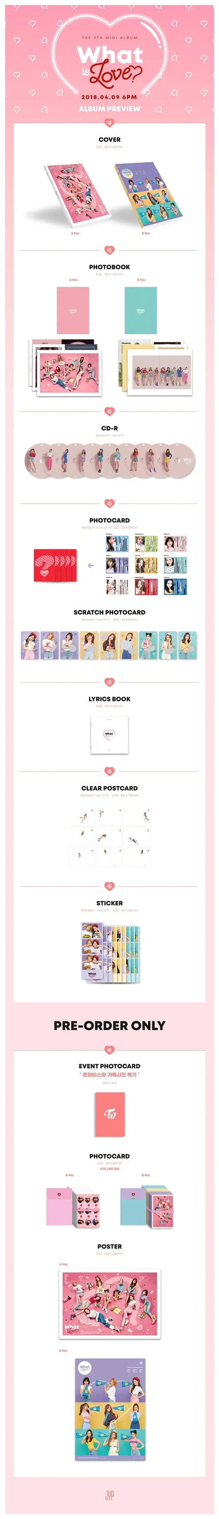 TWICE - What is Love? - 5th Mini Album
