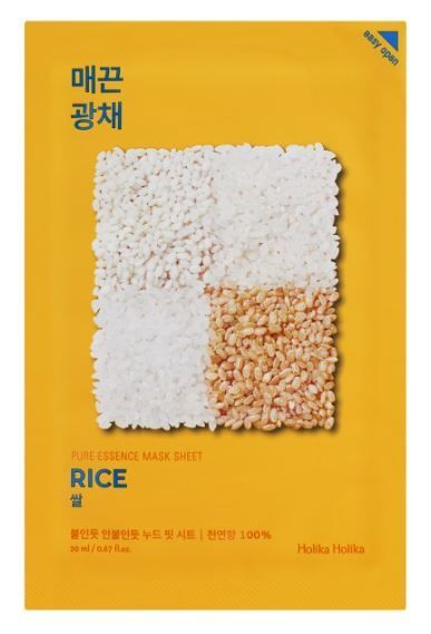 HOLIKA HOLIKA - Pure Essence Mask Sheet Rice
