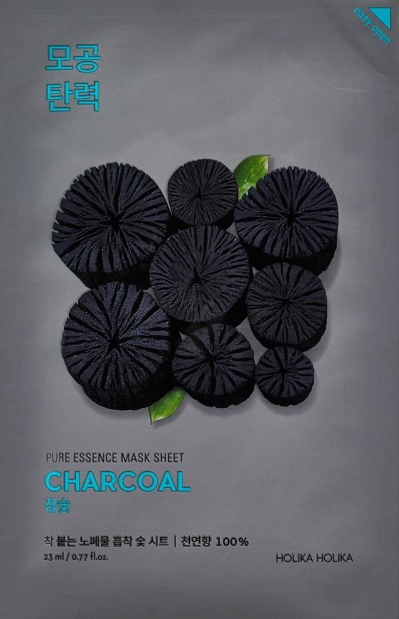 HOLIKA HOLIKA - Pure Essence Mask Sheet Charcoal