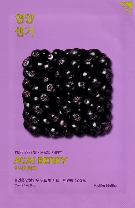 HOLIKA HOLIKA - Pure Essence Mask Sheet Acaiberry