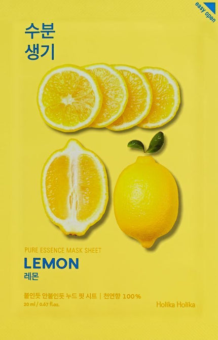 HOLIKA HOLIKA - Pure Essence Mask Sheet Lemon