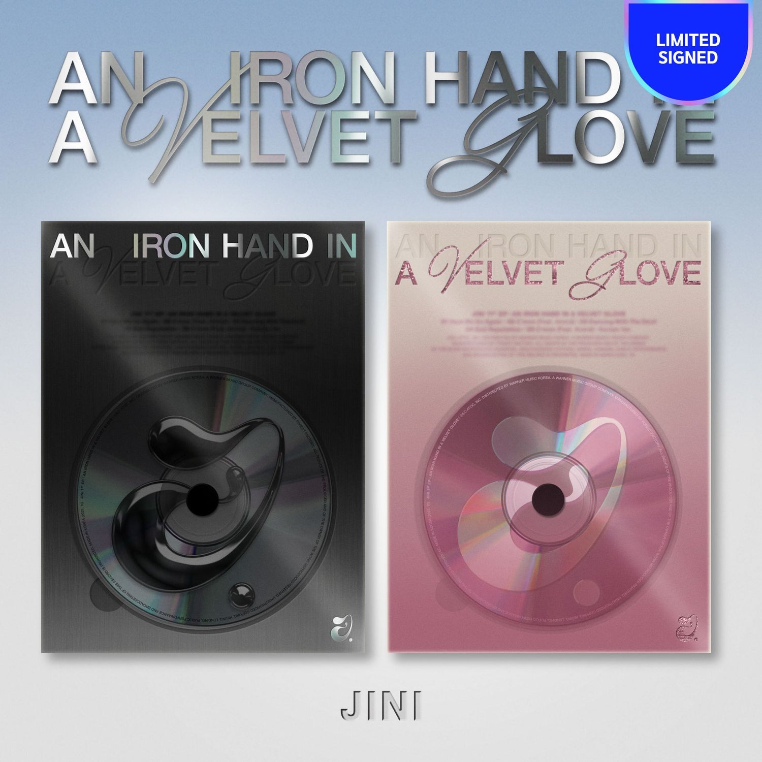 (SIGNED) JINI - AN IRON HAND IN A VELVET GLOVE - 1st EP