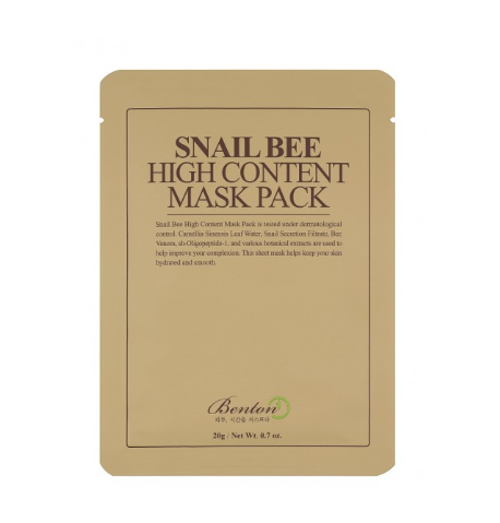 BENTON - Snail Bee High Content Mask Pack