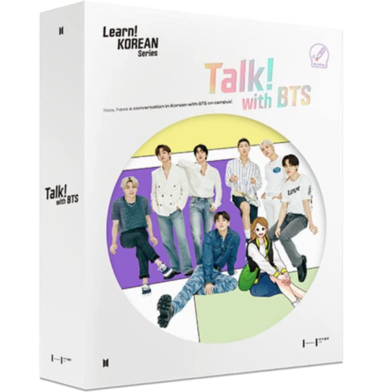 Talk! With BTS - for Intermediate Learners + Free Study Notebook Global edition (without Motipen)
