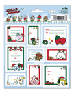 BT21 - Haftetiketten Weihnachten