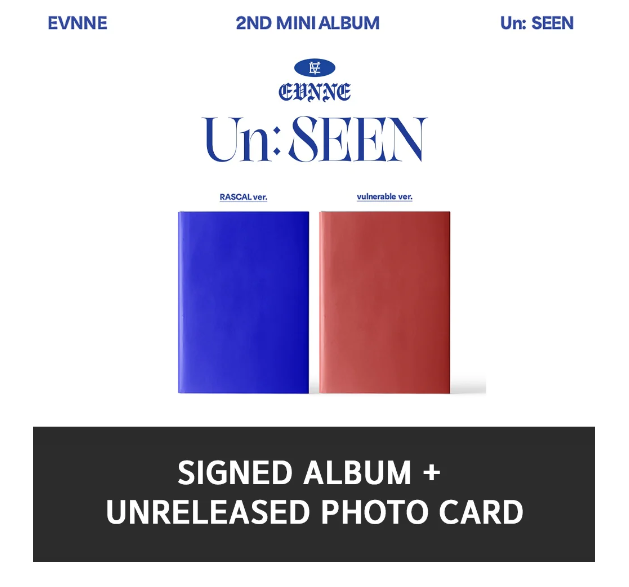 (SIGNED) EVNNE - Un:SEEN - 2nd Mini Album