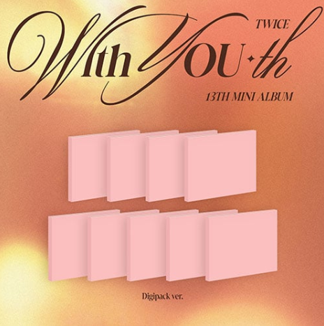 TWICE - With YOU-th - 13th Mini Album (Digipack Ver.)