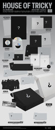 xikers - HOUSE OF TRICKY : Trial and Error - 3. Mini Album (hello82 Exclusive)