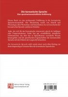 The Korean Language - A Linguistic Introduction