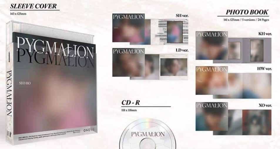 ONEUS - PYGMALION - 9th Mini Album (JEWEL ver.)