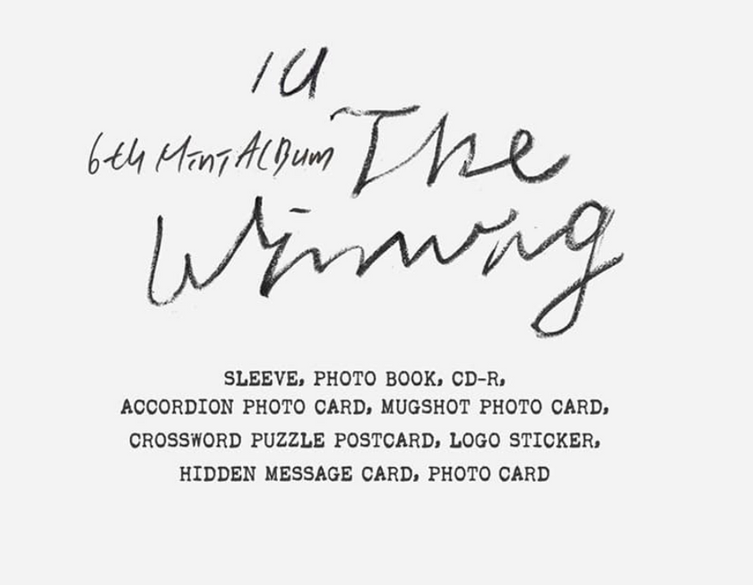 IU - The Winning - 6th Mini Album