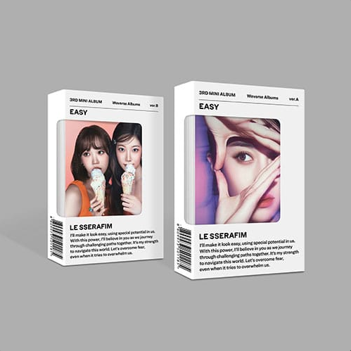 LE SSERAFIM - EASY - 3rd Mini Album (Weverse Albums Ver.)