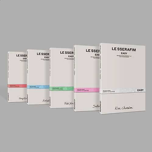 LE SSERAFIM - EASY - 3rd Mini Album (Compact Ver.)