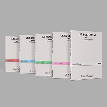LE SSERAFIM - EASY - 3rd Mini Album (Compact Ver.)