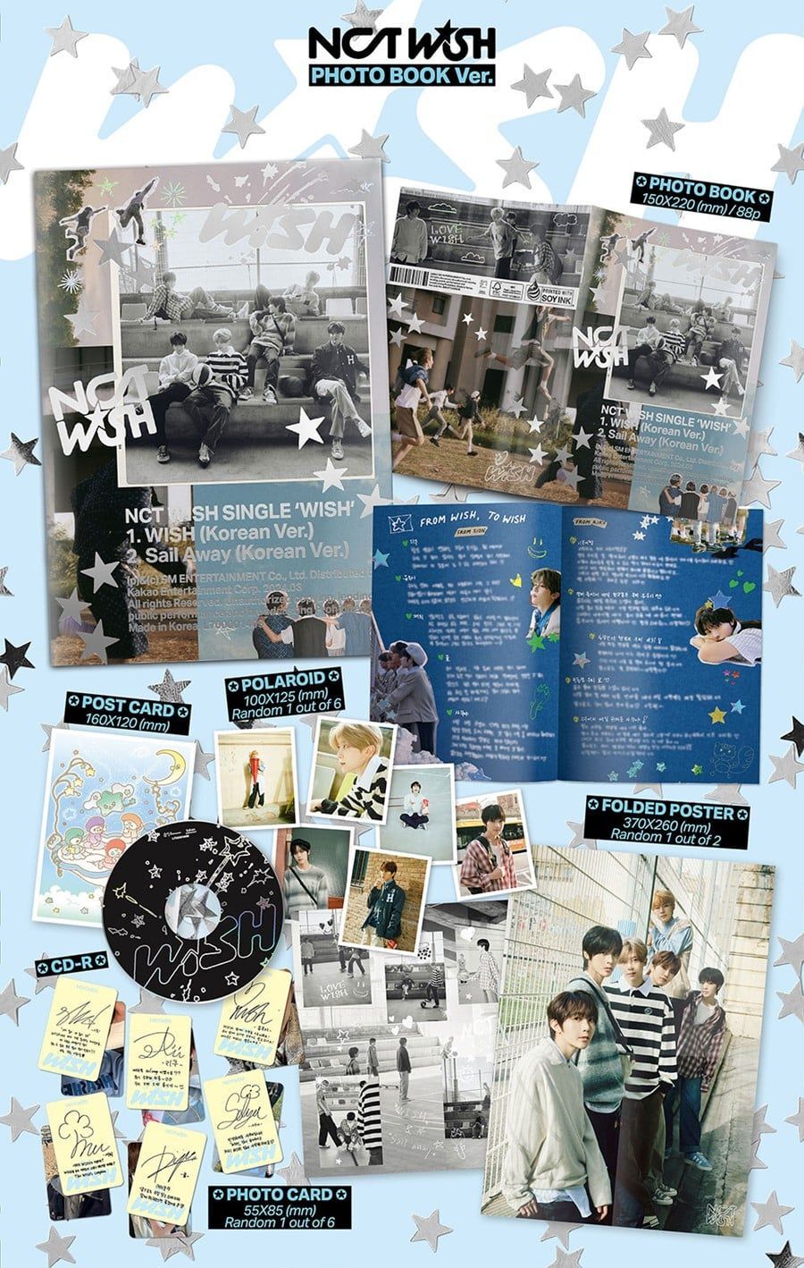 NCT WISH - WISH - Single Album (Photobook Ver.)