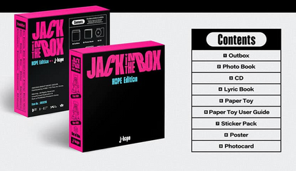j-hope (BTS) - Jack In The Box - 1st Single Album (Hope Edition)