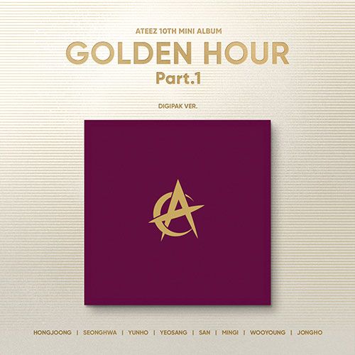 ATEEZ - GOLDEN HOUR : Part.1 - 10th Mini Album (Digipack Ver.)