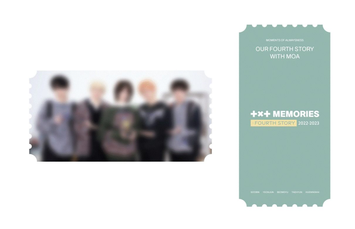 TXT - TOMORROW X TOGETHER Memories : Forth Story
