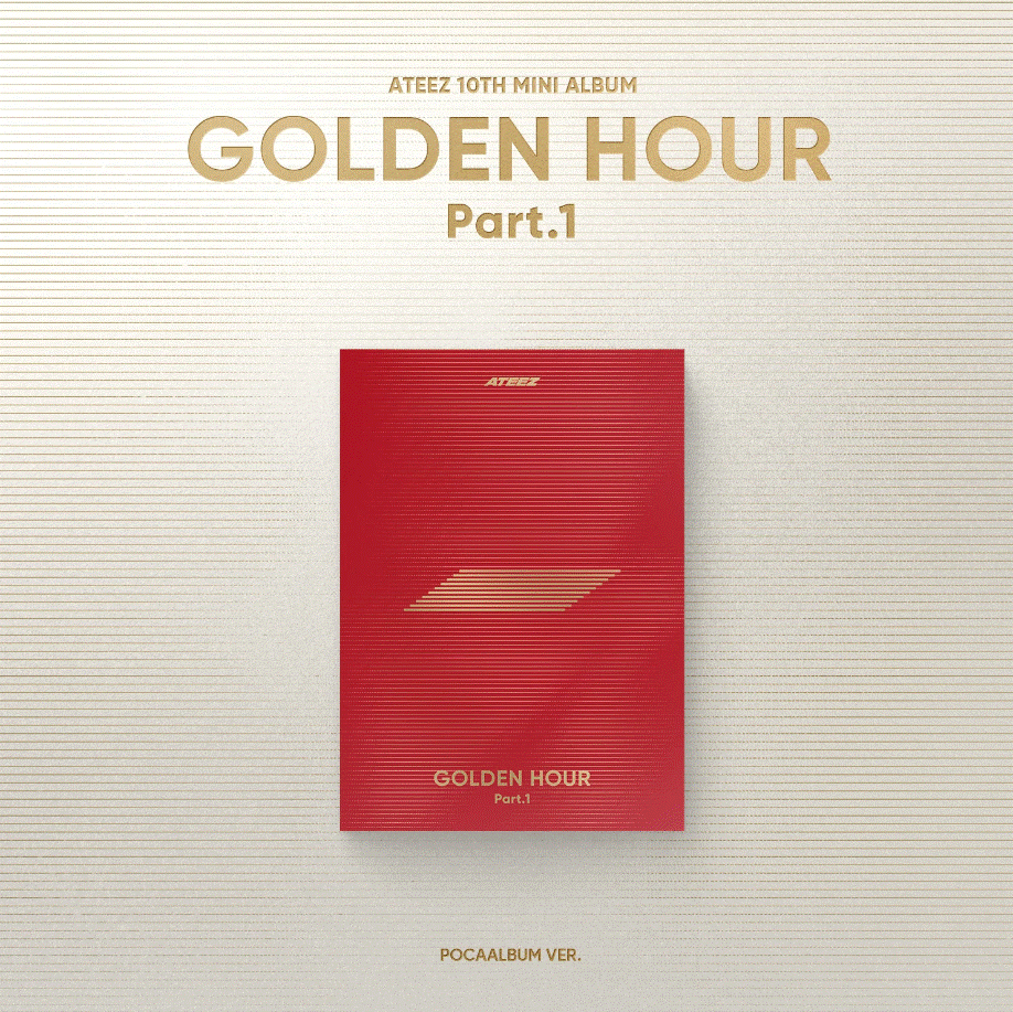 ATEEZ - GOLDEN HOUR : Part.1 - 10th Mini Album (POCA Album)