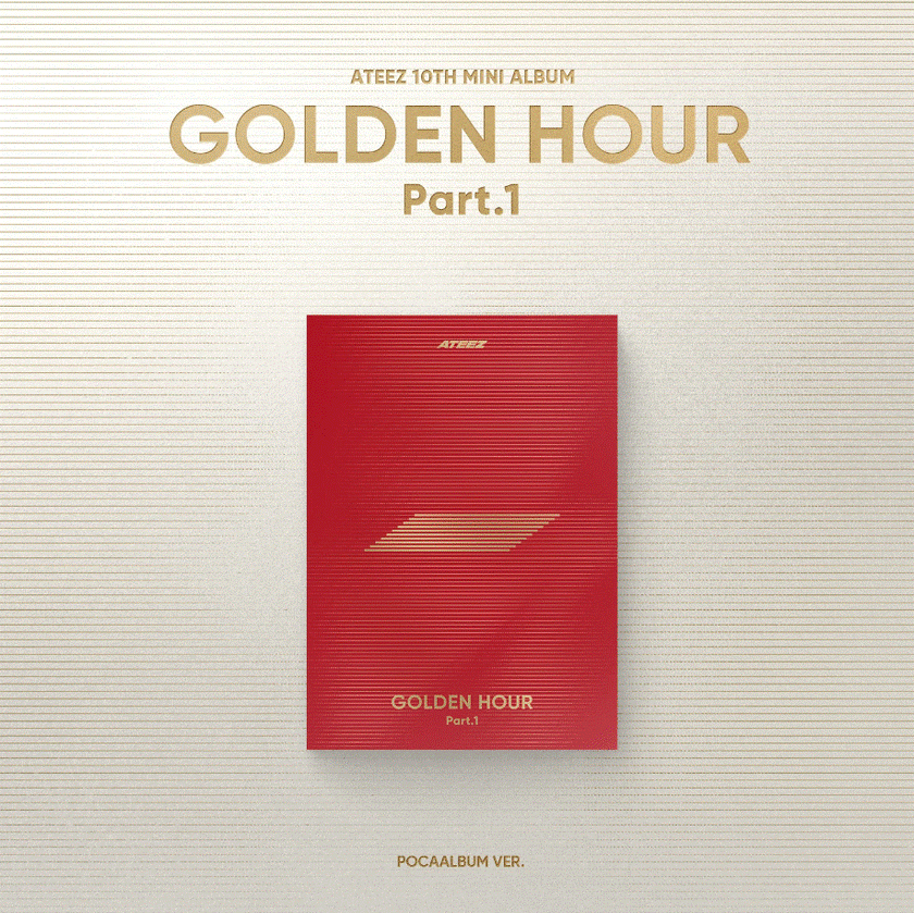 ATEEZ - GOLDEN HOUR : Part.1 - 10th Mini Album (POCA Album)
