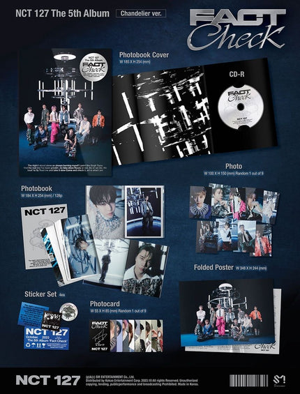 NCT 127 - Fact Check - 5th Album (Chandelier Ver.)