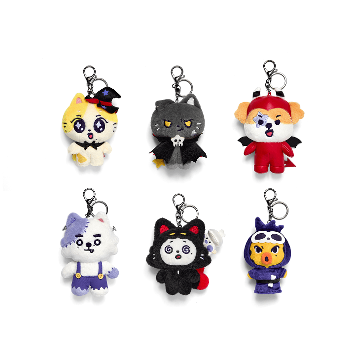 (PRE-ORDER) ENHYPEN - SPOOKY ENCHIN OFFICIAL MD - Plush Keyring