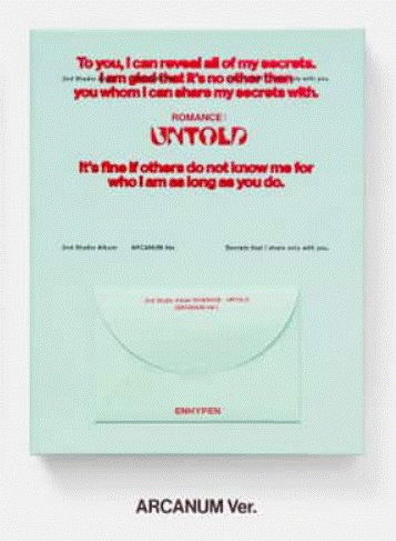 ENHYPEN - ROMANCE : UNTOLD - 2nd Studio Album