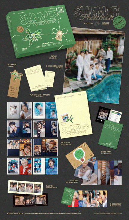 ATEEZ - 2024 Summer Photobook (DVD & Play Code Ver.)