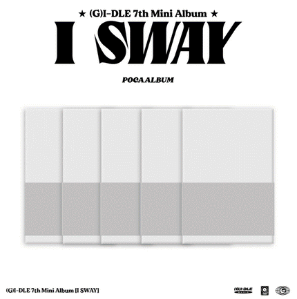 i-dle - I SWAY - 7th Mini Album (POCA Album)